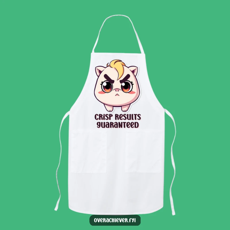 Funny Determined Ironer Apron: The Perfect Gift for a Spotlessly Clean Kitchen