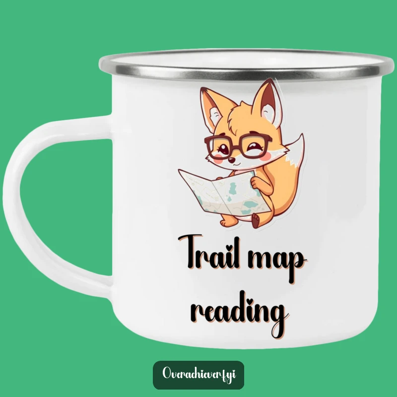 Funny Fox Explorer Camp Mug: Your Hilarious Adventure Companion!