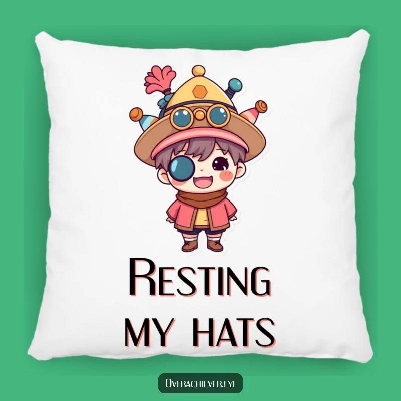 Funny Multitasking Pillow - Cozy Decor for Achievers