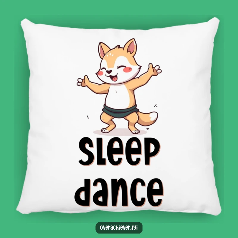 Funny Dancer Animal Pillow - Cozy Decor for Practice Spaces