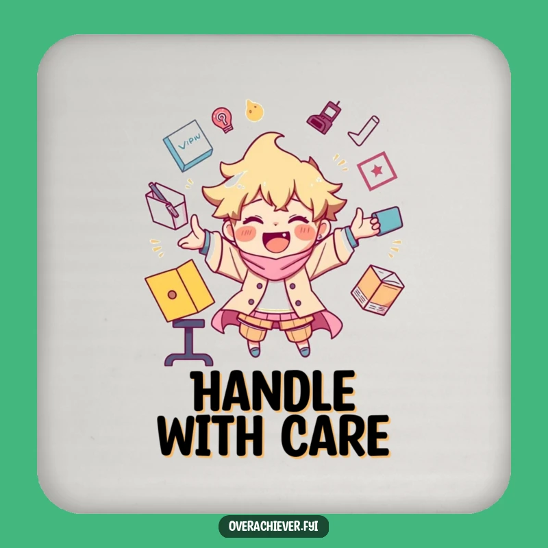 Funny Juggling Coaster: Protect Your Surfaces While Handling Life's Many Tasks Gift