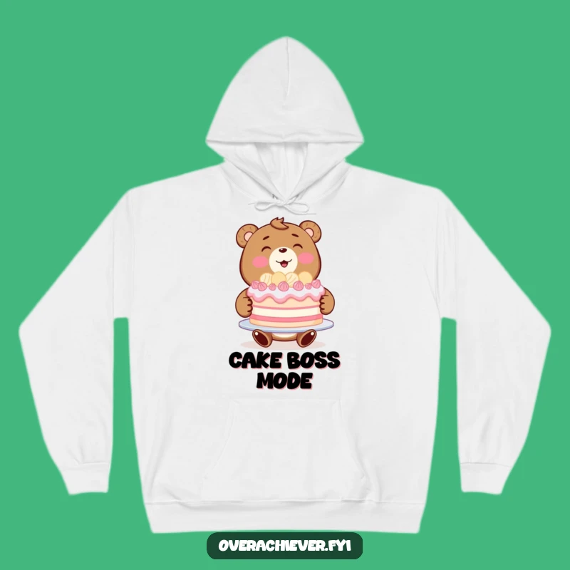 Funny Bear Baker Hoodie - Cozy Up with This Hilarious Baking Master!