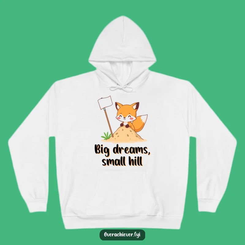 Funny Fox Flag Hoodie: Cozy Wear for Hilarious Conquerors
