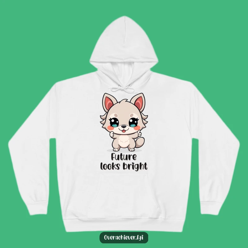 Funny Determined Animal Hoodie: Confident Future Pointer, Cozy & Hilarious Funny Gift