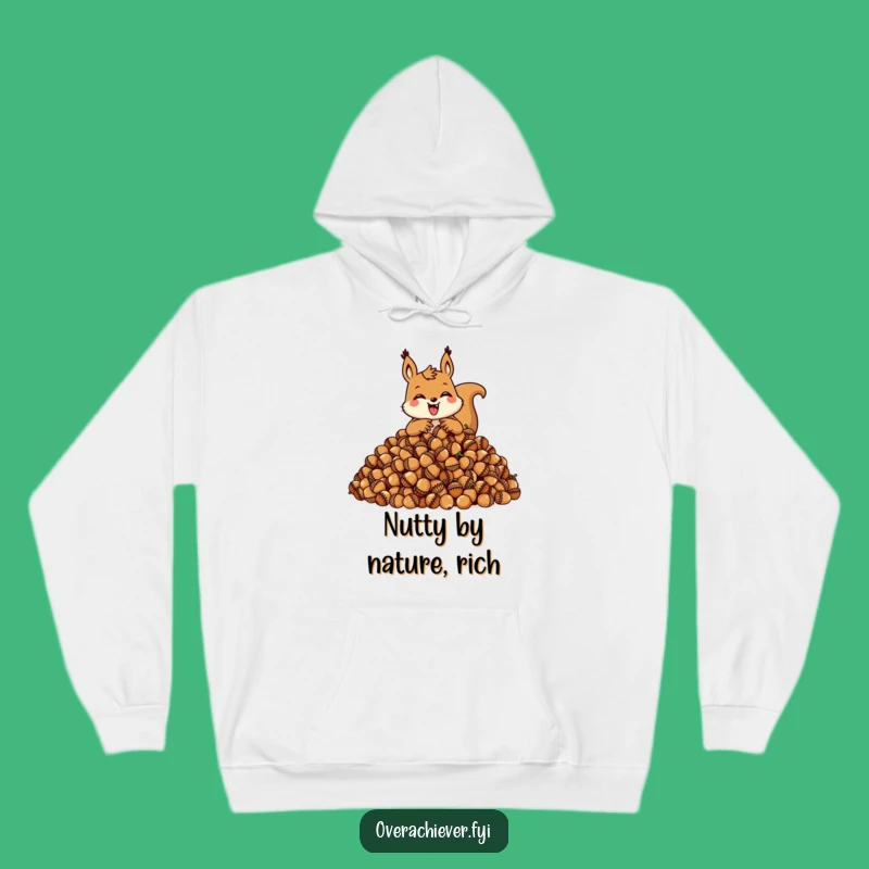 Funny Squirrel Hoodie: Cozy Acorn Hoarder Gear for Ultimate Comfort and Laughs