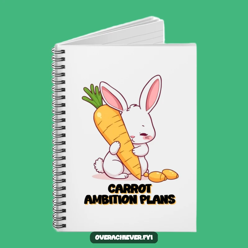 Funny Determined Rabbit Notebook: A Humorous Gift for Planners and Dreamers