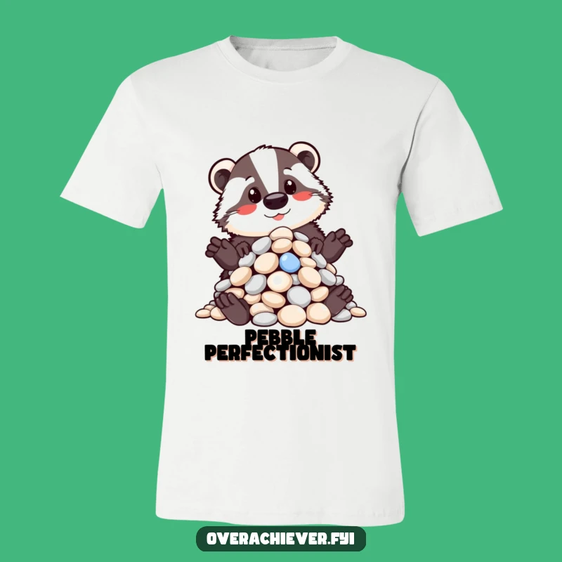 Funny Proud Badger T-Shirt: A Humorous Gift for Meticulous Collectors
